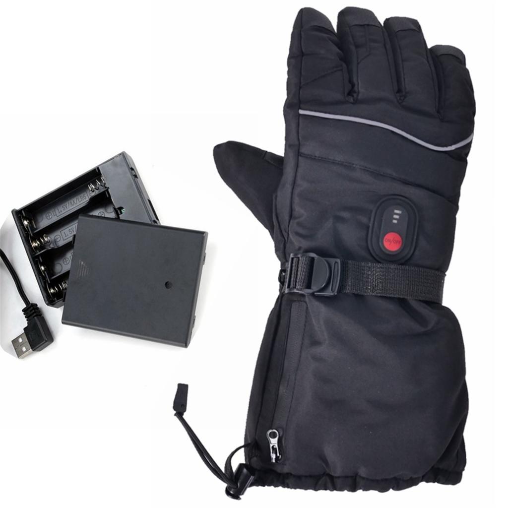 Heated Gloves for Adult Unisex Winter Heating Gloves Electric Warm Screentouch Gloves Hand Warmers for Outdoor Activity