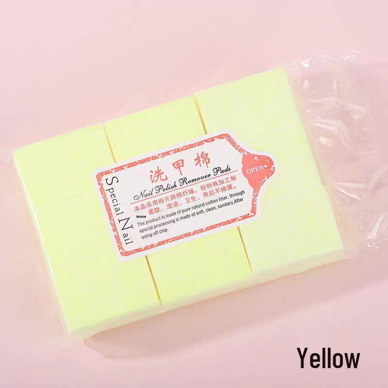 

Durable Disposable Nail Polish Remover Pads - Lint-Free and Thickened Cotton Wipes 400 pieces