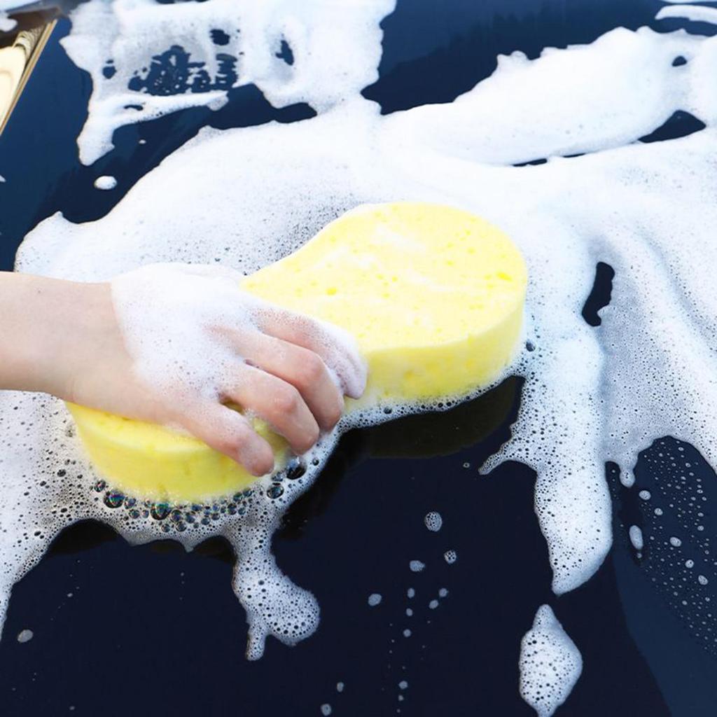 1pcs Car Wash Sponge High-Density High Water Absorption Cleaning Sponge Block Removal Dust Polishing Car Foam Washing Sponge