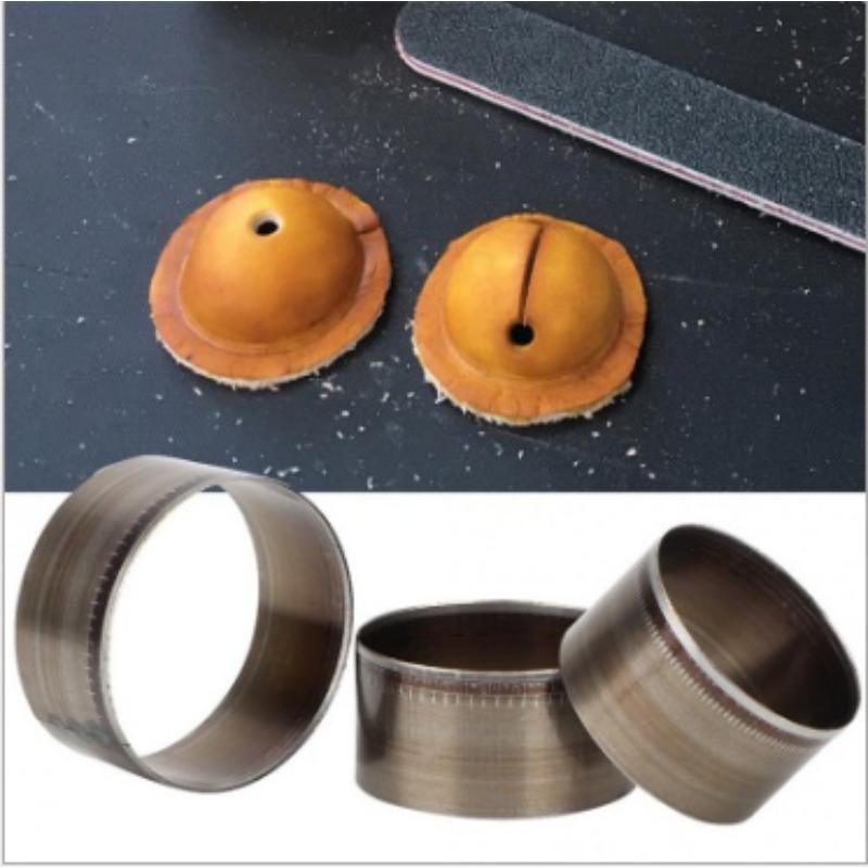 7pc/SET Leather Round Cutter Die Circle Bell Die Knife Template Cutting Punching Tool Leather Craft Punch Mold