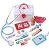 Ahşap Doktor Oyuncak Eğitici Oyuncaklar Çocuklar İçin Tıbbi Simülasyon İlaç Sandığı Seti Çocuklar İçin Rol Yapma Oyuncak