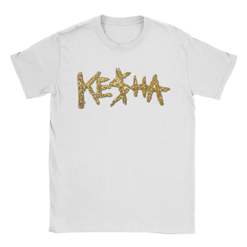 Kesha T Shirt Men 100 Cotton Leisure TShirt Round Collar Tees Short Sleeve Clothes Adult