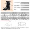 Fashion AIYUQI Women Boots Winter Dress 2025 New Genuine Leather High Heel Women Half Boots Wool Rabbit Fur Snow Boots Ladies