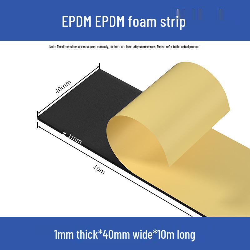 Self-adhesive EPDM Foam Sealing Strip for Cabinets and Electrical Boxes