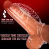 Penis Enlargement Sex Toys For Men Cock Ring Stretcher Extender Sleeve Reusable Adults Products Erotic Couple Tool