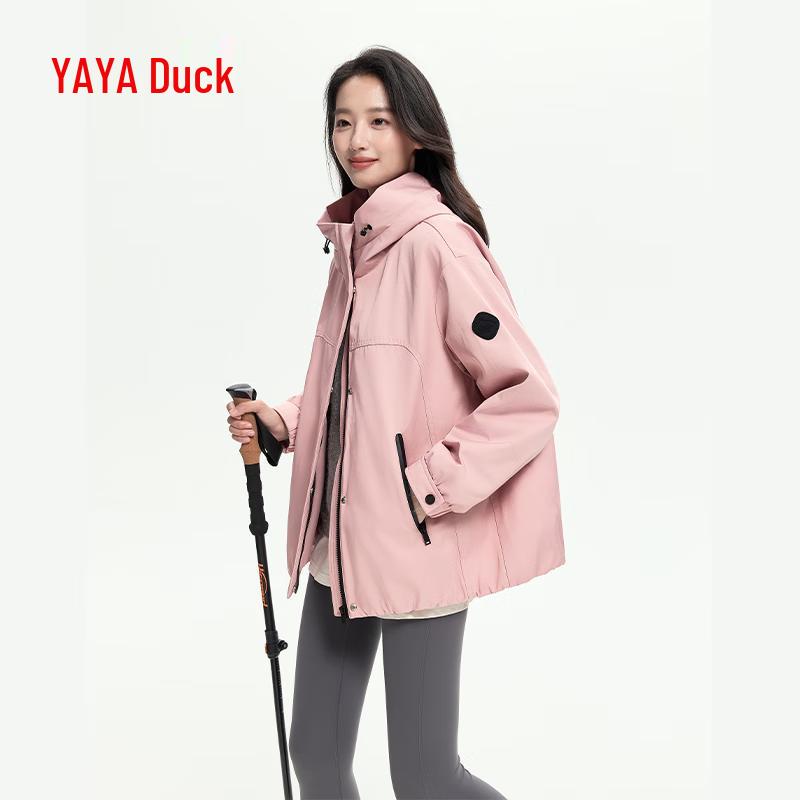 Yaya Women's 2-in-1 Casual Hooded Down Jacket