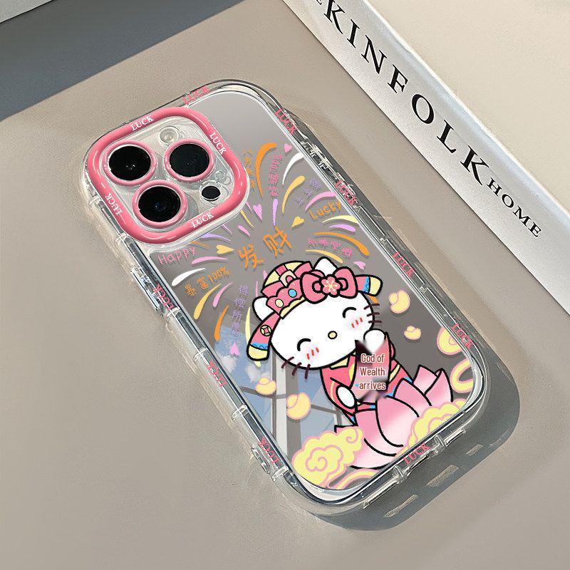 

Hello Kitty Heat Dissipation & Full Drop Protection Phone Case for Apple iPhone 15, 16e, 17 Pro Max 14