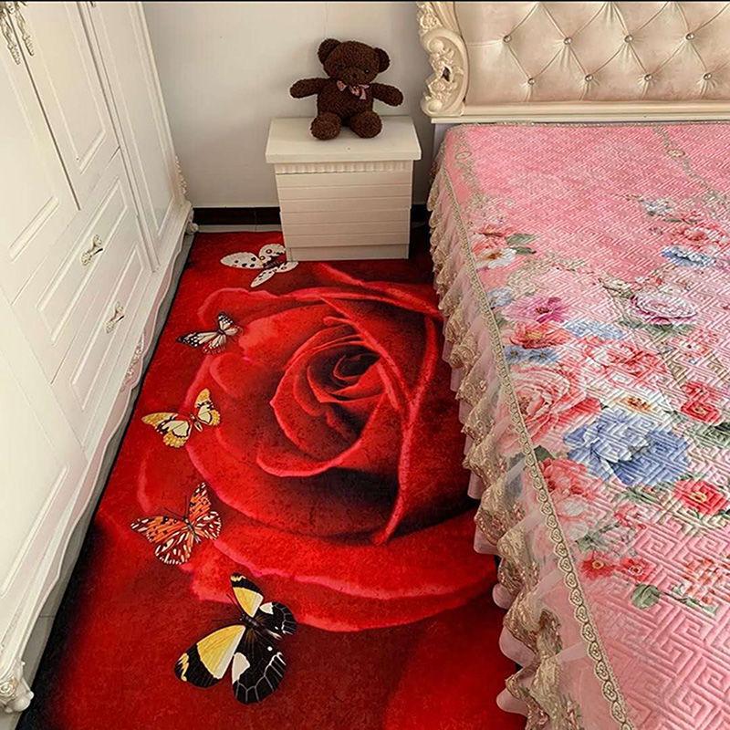 Carpet Bedroom Light Luxury Carpet Girl Warm Bedroom Carpet Bedside Carpet Living Room Tea Table Mat