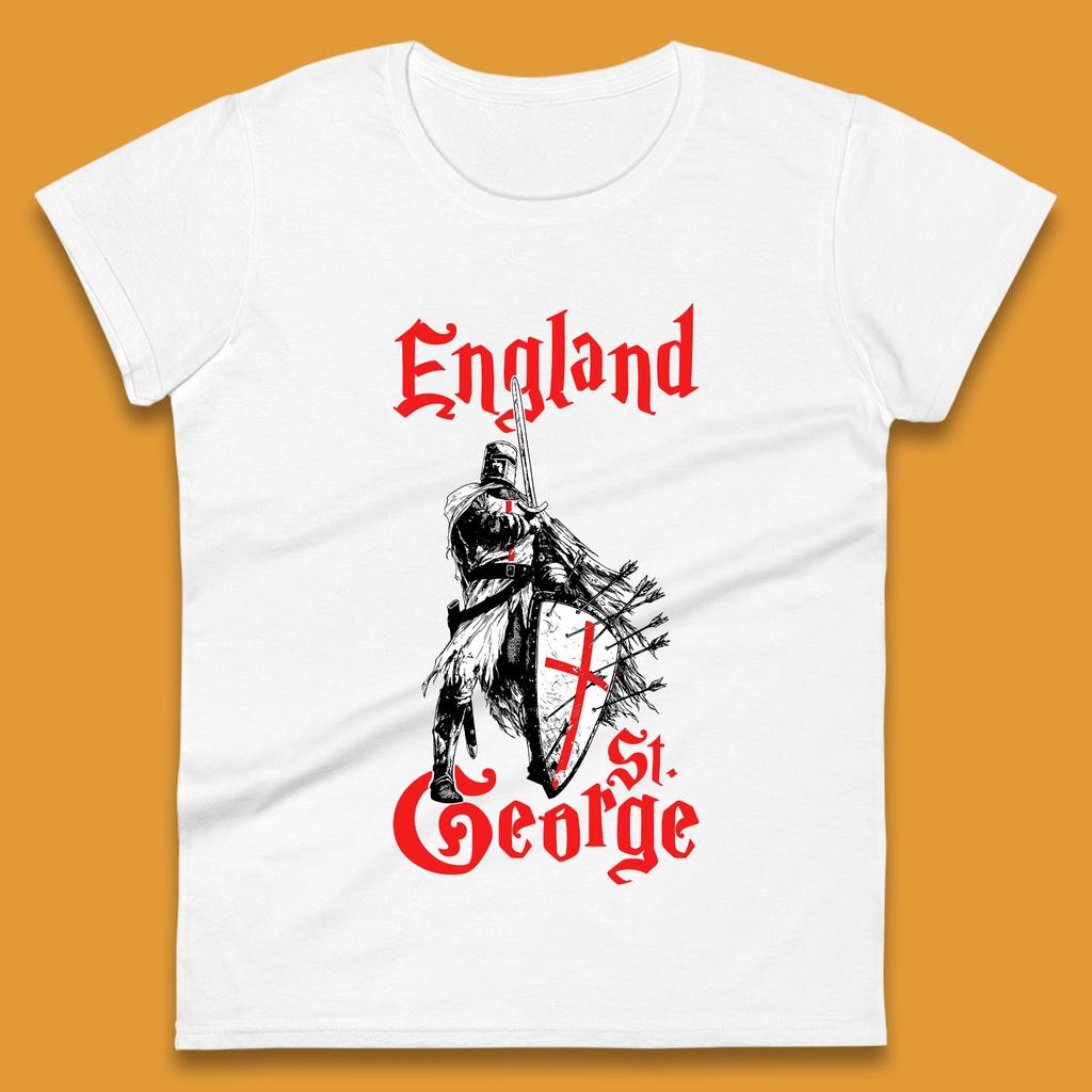 Knights Templar St George Day Womens T-Shirt Mens Tops Tees Unisex