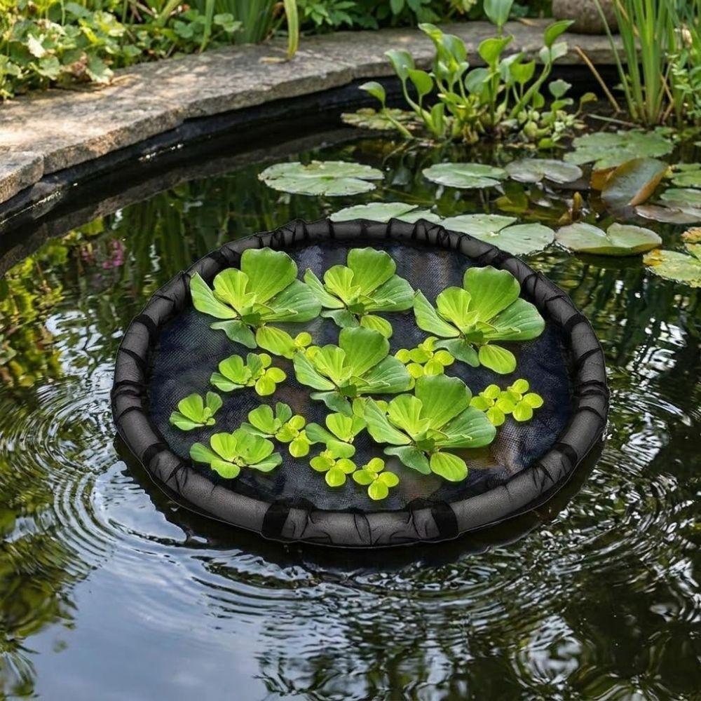 Polyester Floating Island Plant Protector Net Fine Mesh Pond Plant Isolation Net Outdoor