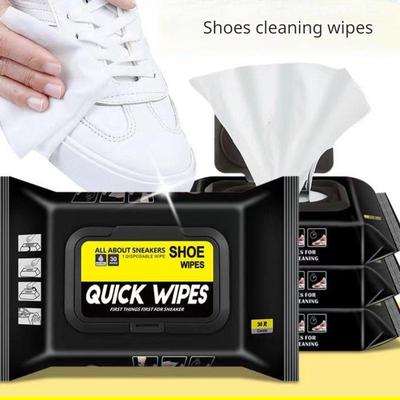 Lingettes pour chaussures, petits outils pour chaussures blanches, chaussures de sport, baskets, produits de nettoyage, élimination de la saleté, lingettes humides sans lavage