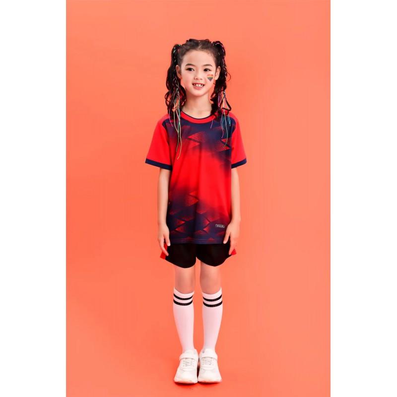 Unisex Quick-Dry Sports Jersey Set Kids Adults Tennis Badminton Football Athletic Wear
