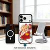Cute TouHou Project Flandre Phone Case Magnetic For iPhone17 16 15 14 13 12 Pro Max For Magsafe Wireless Charging Cover