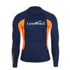 Herrens Delad Långärmad Dykdräktsöverdel