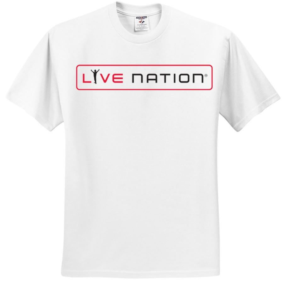 Live Nation Concert Tickets T-Shirt XL