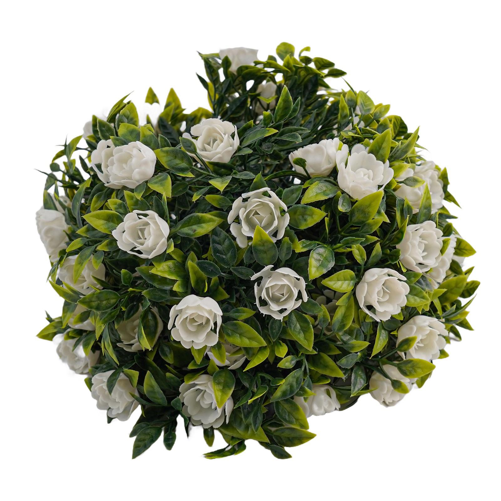 

For Home Grass Ball Garden Rose Flower Balls UV Stable B 20cm