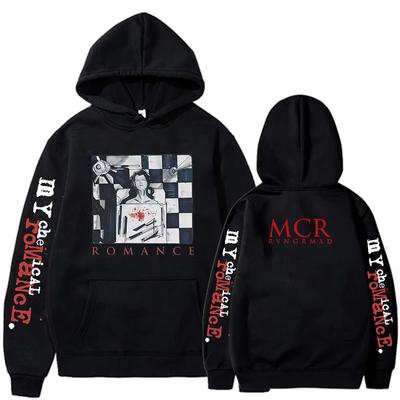 Zespół My Chemical Romance MCR Bluzy The Black Parade Punk Gotyckie Vintage Bluza Męska Damska Oversize Pulowery Streetwear