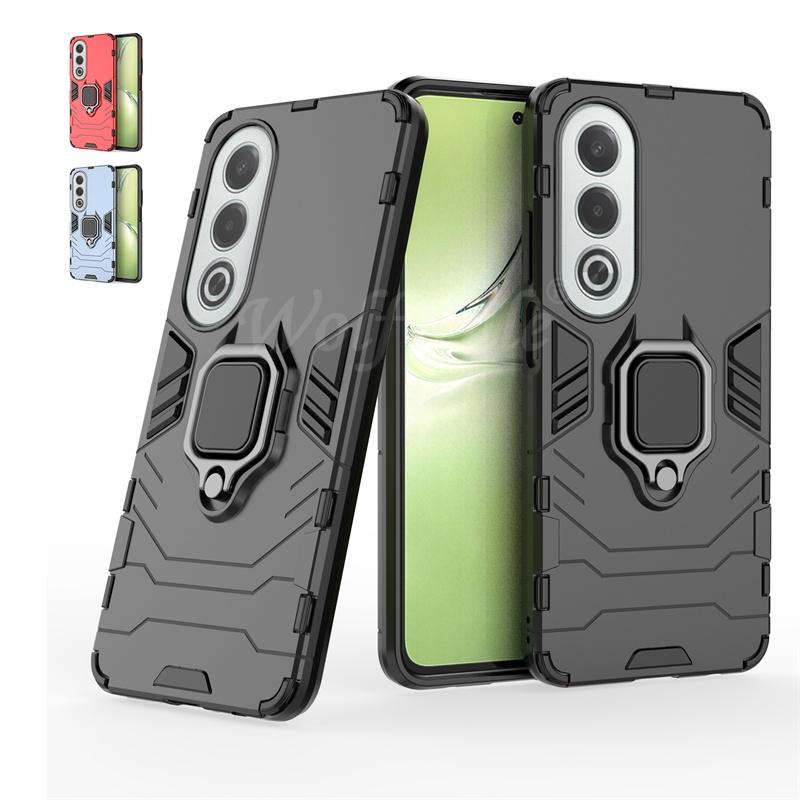Phone Case For OPPO A3 Pro Cover For OPPO A3 Pro Capas Shockproof Bumper Back PC Holder Magnetic Armor Fundas OPPO A3 Pro Global