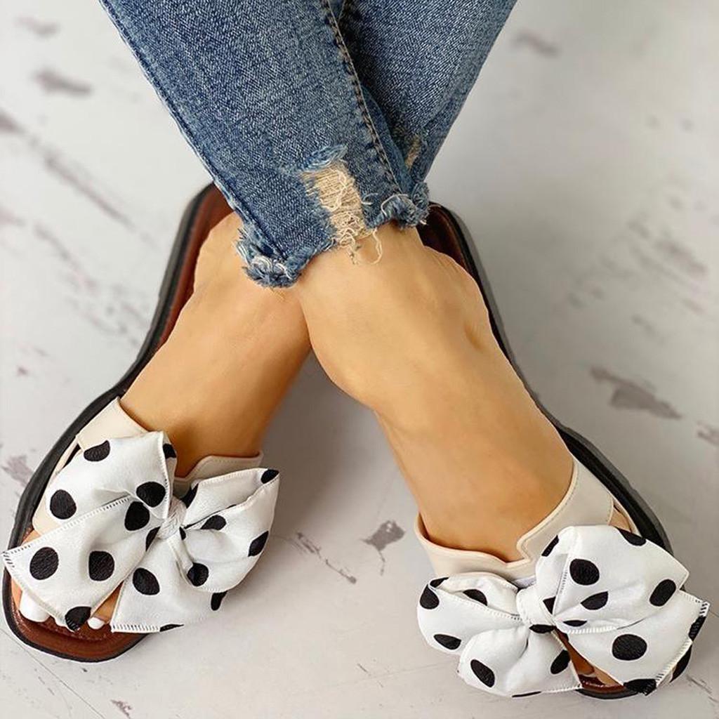 

Women s Summer Bohemian Clip Toe Flip Flops Non-Slip Flat Slippers Beach Shoes 40