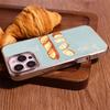 Personalized baguette for iPhone17promax mobile phone case 15/16pro matte PC13 large hole 12 hard