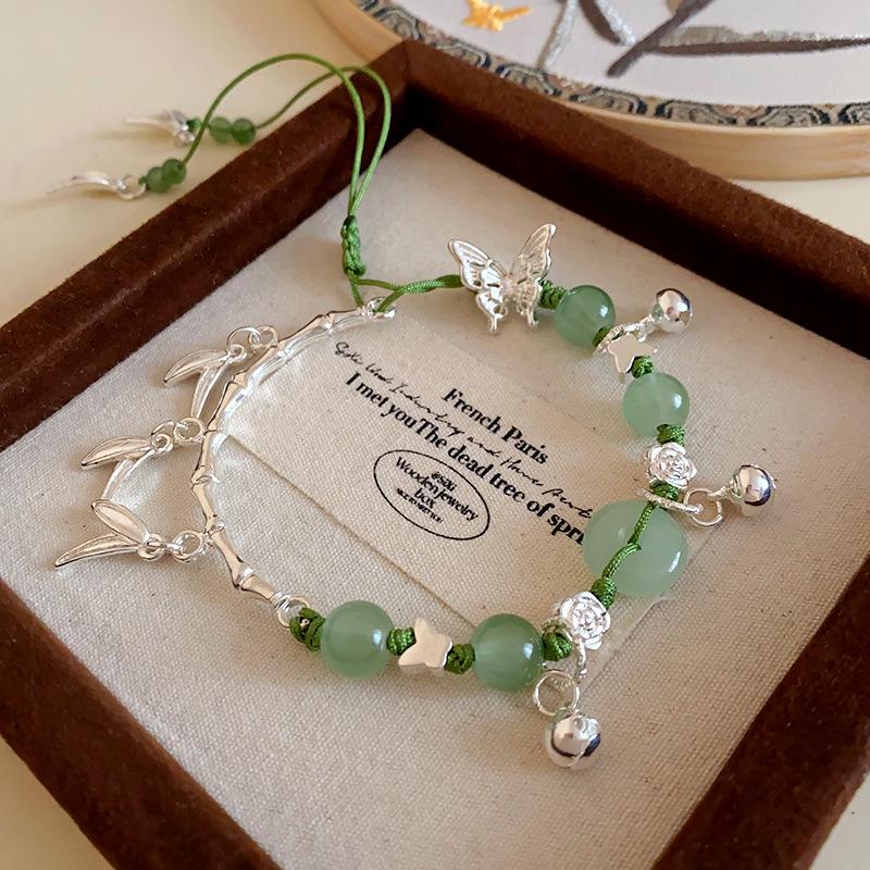 2024 Hot-Selling Women's Luxury Natural Stone Beaded Bracelet - Ethnic Chinese Style