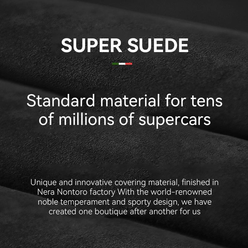 Top Suede Car Neck Headrest Pillow Cushion Support for Mercedes Benz A B C E GLA GLB GLC GLE Class W204 W205 W206 W166 W213 W177