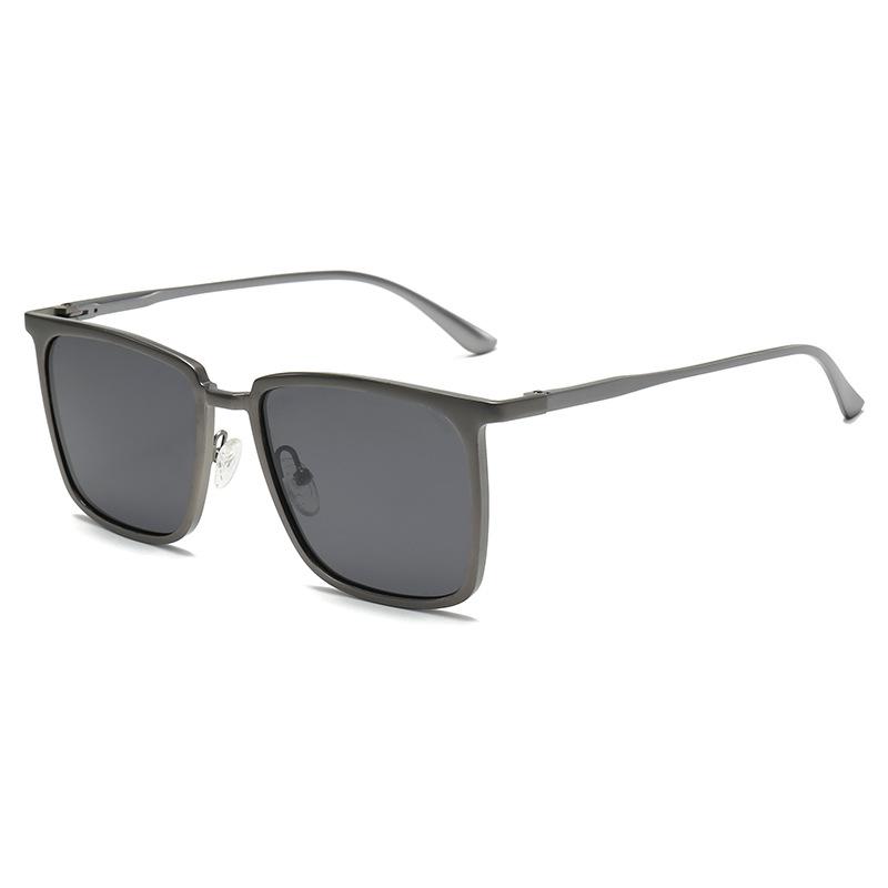 

Aluminum Magnesium Alloy Photochromic Spring Hinge Men Sun Glasses Travel Sunglasses Polarized Chic Shades UV400 Eyewear Male