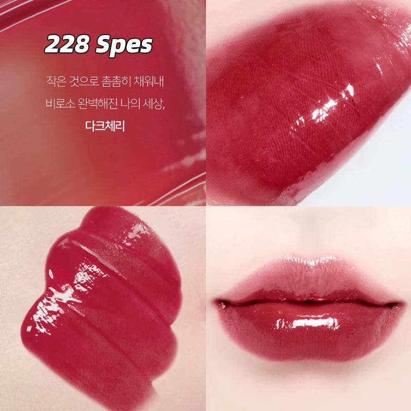 Wen Jiaying's Same Style Dinto Water-Glossy Mirror Lip Glaze Moisturizing and Hydrating 205/206/207/211 Niche Affordable Price