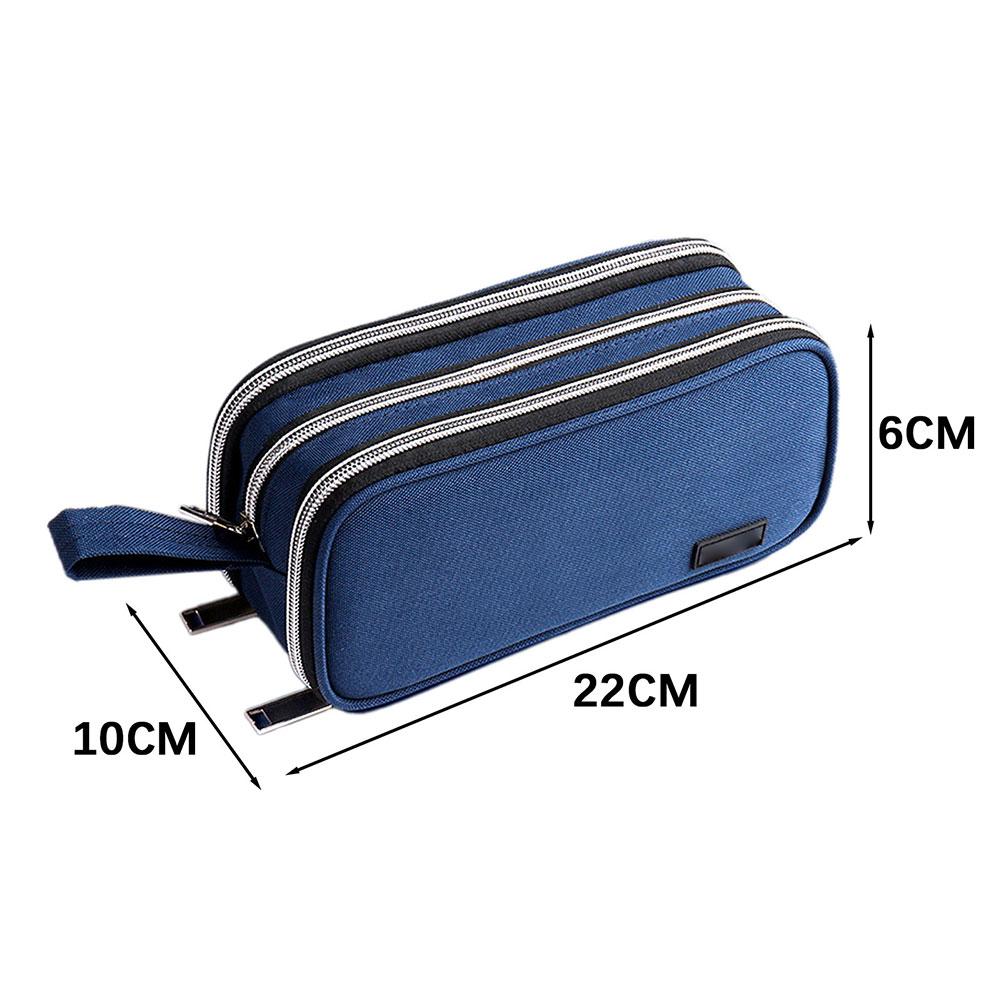 Handheld Pencil Case Large Capacity Portable Pencil Bag for Storing Drawing Writing Tools For School Students Boys Girls