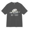 Funny At Walker Not Today Harajuku T Shrits Graphics Print Mens Women Tee Shirt High Quality Short Sleeves Streetwear Teenagers