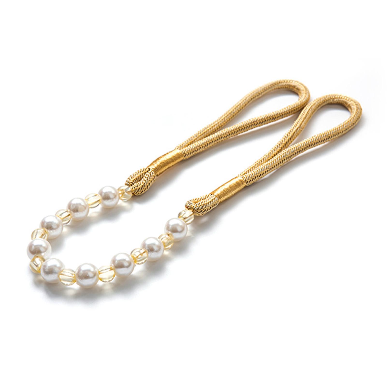 

TDStore Punch Бесплатная жемчужина из бисера Магнитная штора Tieback Веревка Пряжка Держатель Ремень Декор