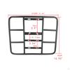 Cargo Rack Fixed Shelf Sturdy Tool Widened Metal Multi-scenario Rear Grille Stand for Bicycle