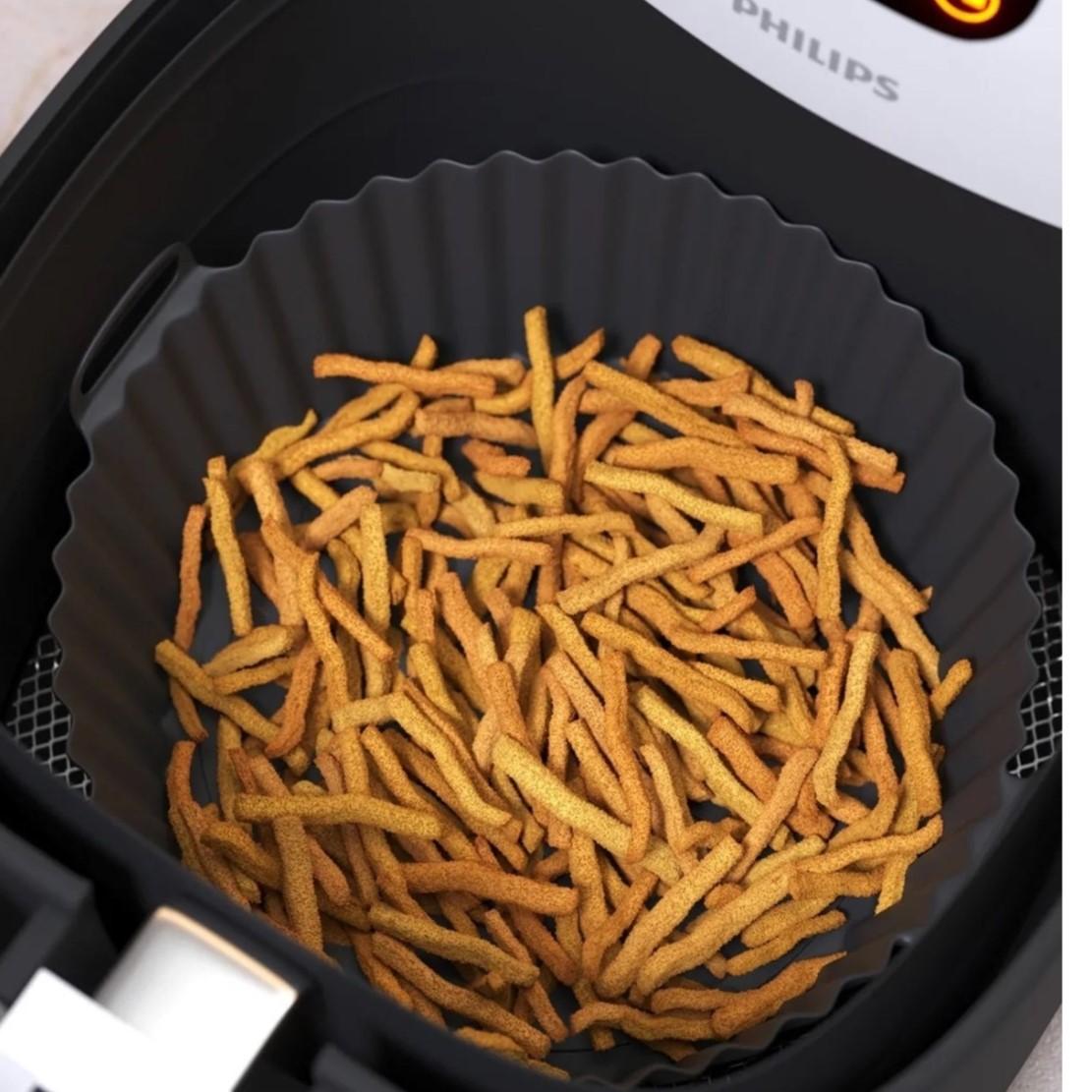 

HYD Airfryer силиконовая форма для выпечки 20x5 cm Bpa Free Air Fryer Mold Food Grade 20X5 cm чёрный