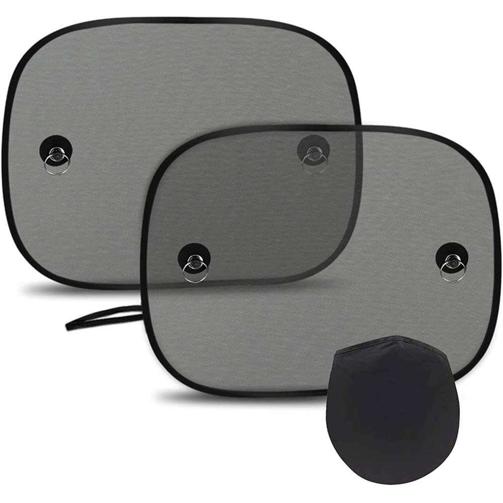 2pcs Car Sun Shade Cover Universal Windshield Foldable Visor Reflector Windshield Car Window Sunshade Protector Accessories