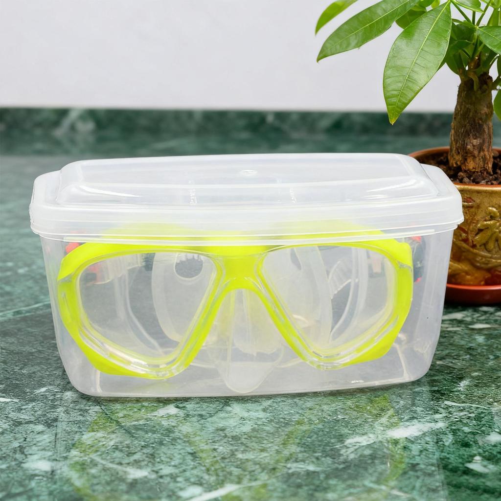 Dive Glasses Box Dustproof Portable Protective Container Dive Glasses Organizer Travel Case For Snorkelers Swimmers Coaches