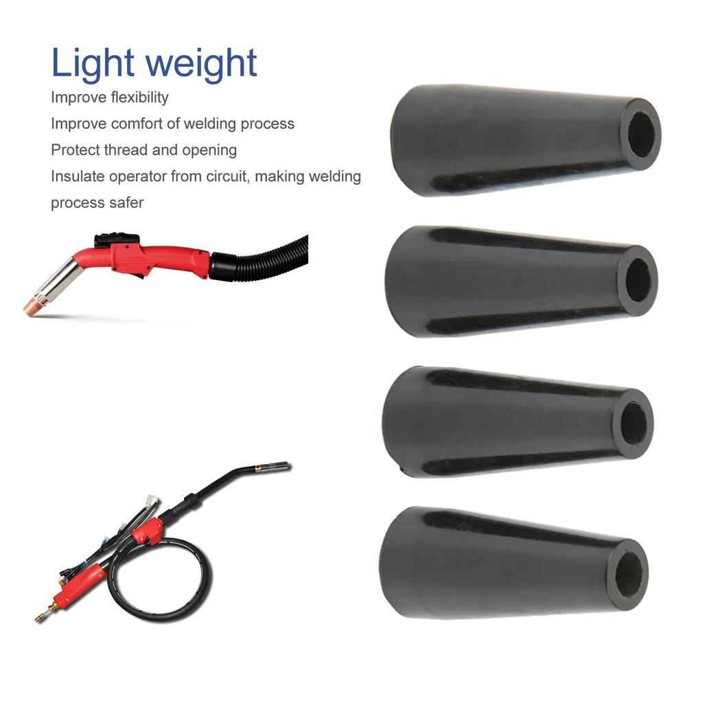 4Pcs MIG Welding Flux Gasless Nozzle Tips Self Protection Welding Parts 100L MIG Welder Accessories