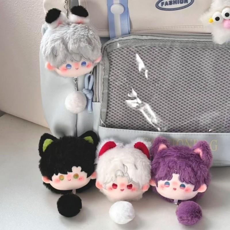 Love Game  Deepspace Plush Keychains Cute Cartoon Figure Doll Keyring Bags Pendant Cosplay Keychain Accessories Fans Gift