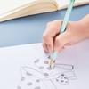 Student Mechanical Pencil Slip Resistant Silicones Grip, Posture Correction Automatic Pencil Twist Action for Student