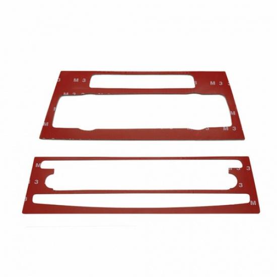 For BMW 3 Series E90 E92 2005-2012 Carbon Fiber Console CD & AC Panel Cover Trim