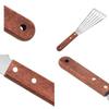 High Quality Stainless Steel Fish Spatula With Comfortable Wooden Handle For Cooking