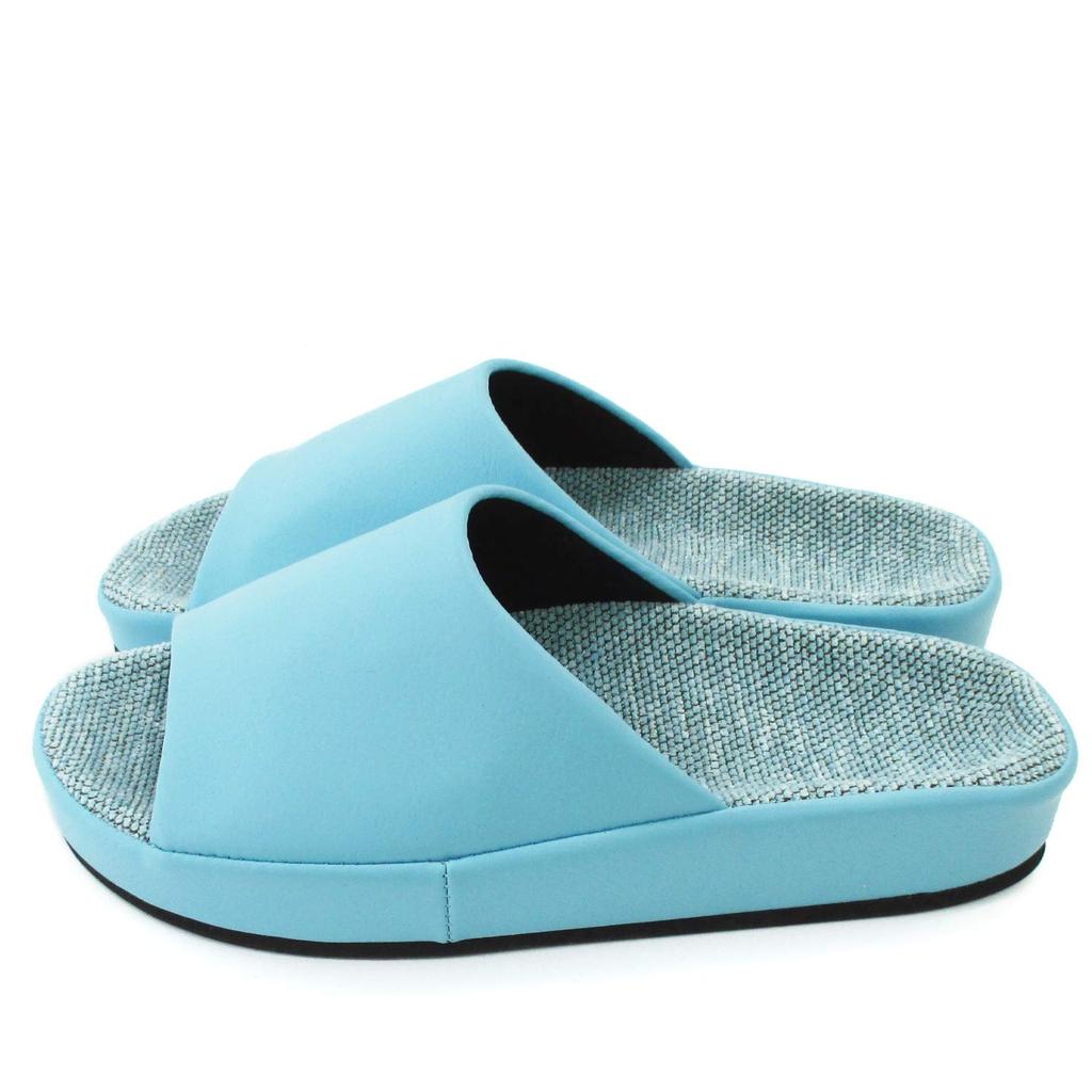 Okamura Foot Comfort Size Made in Snug Comfortable Slippers, Color, 23cm, Blue, HECE6901BL, Japan, Fit,