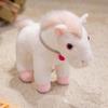 Little Horse Plush Toy: New Year Mascot Ornament with Bell