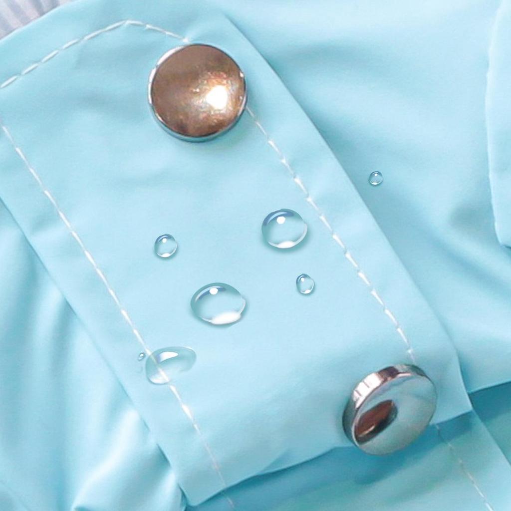 Spring/Summer Transparent Waterproof Raincoat for Small to Medium Dogs, Rainbow Design - Ideal for Teddy & Bichon Frise