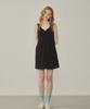 Melly And Rose Rose Embroidery Mini Dress (315299)_Black