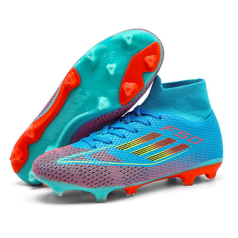 Football shoes Men and women Children Long and short nails Youth training Football sports shoes Students Adult lawn sneakers