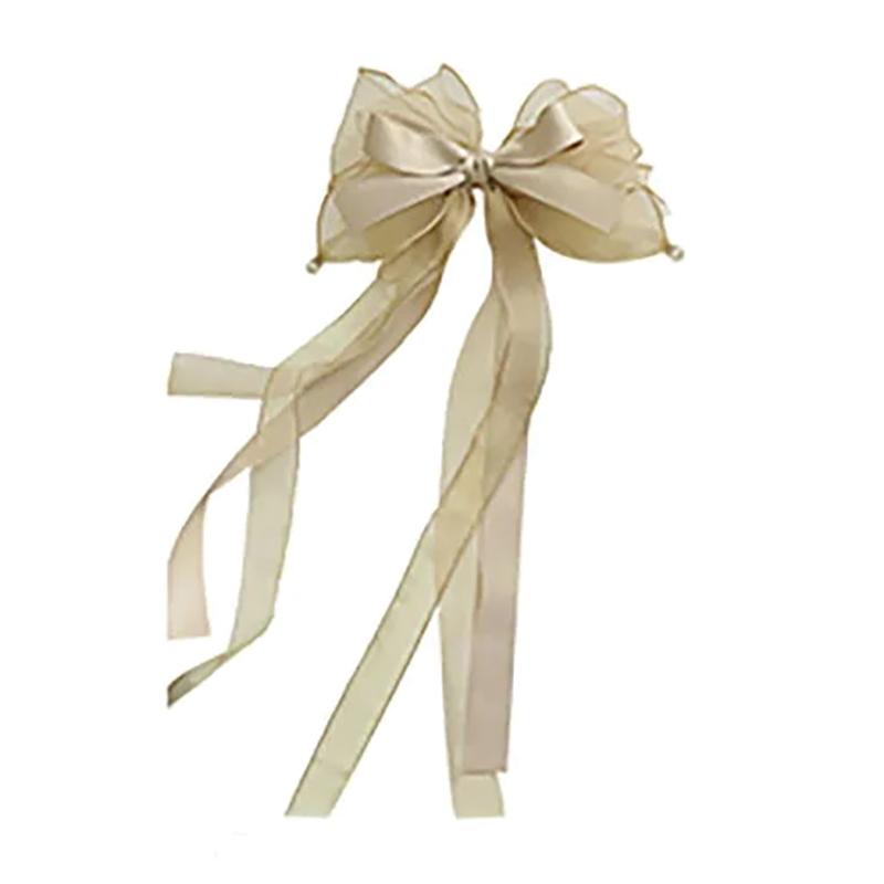 Trendy Large Barrette Hair Clip Multi-Layer Ribbon Bow Hairpins Pearls Hair Pins For Women Girls Hair Accessories Cute Gifts New