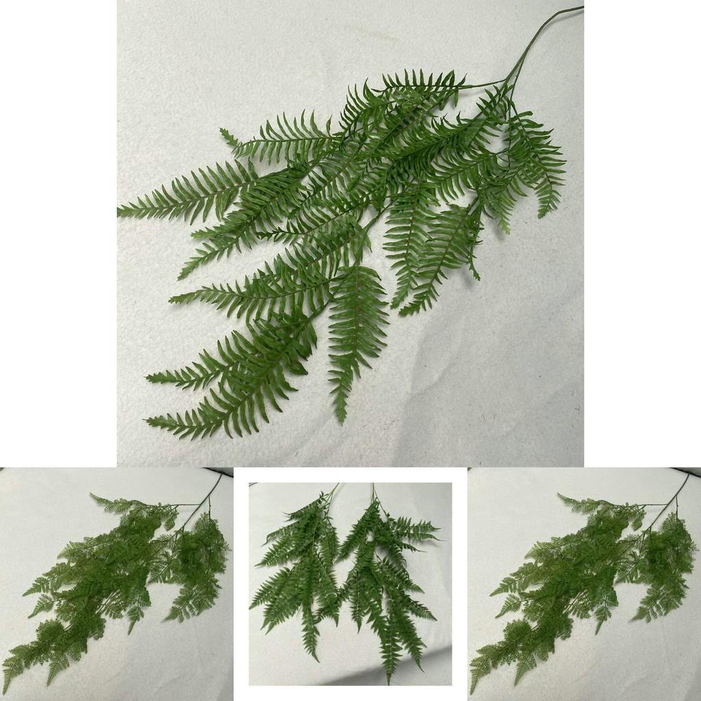 Artificial Soft Rubber Vine Greenery Wall Decor For Home Staging Photography