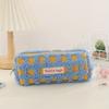 Waffle Lamb Plush Pen Bag Japanese INS Style Pencil Pouch Small Student Stationery Storage Bag School Supplies