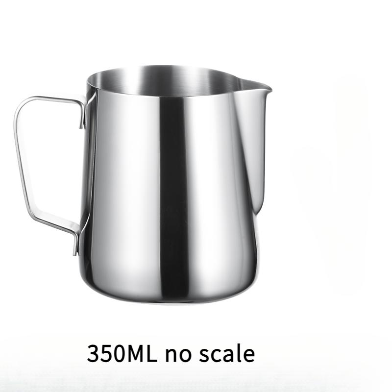

Ручная работа Кофейная чашка для латте из нержавеющей стали с внутренней и внешней шкалой/ручкой Кувшин для латте на локтевом отростке
