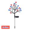 Red White Blue Solar Star Stake Lights Outdoor Waterproof LED Lawn Lamp for Yard Garden Patio Path Home Decorative Lighting